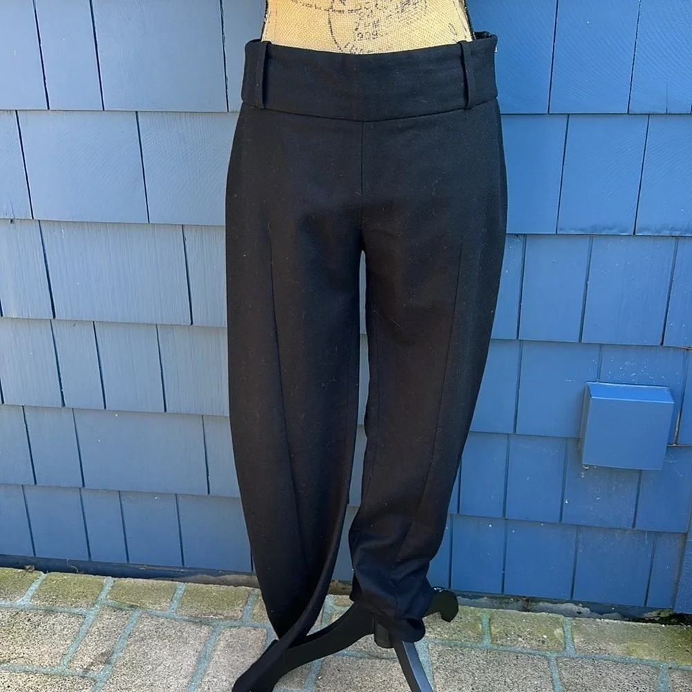 🖤🖤🖤Acne Studios couture 6 8 Will cashmere blend pants black - Picture 5 of 8